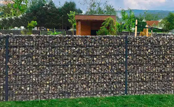 Gabiónový plot 2D Praktik