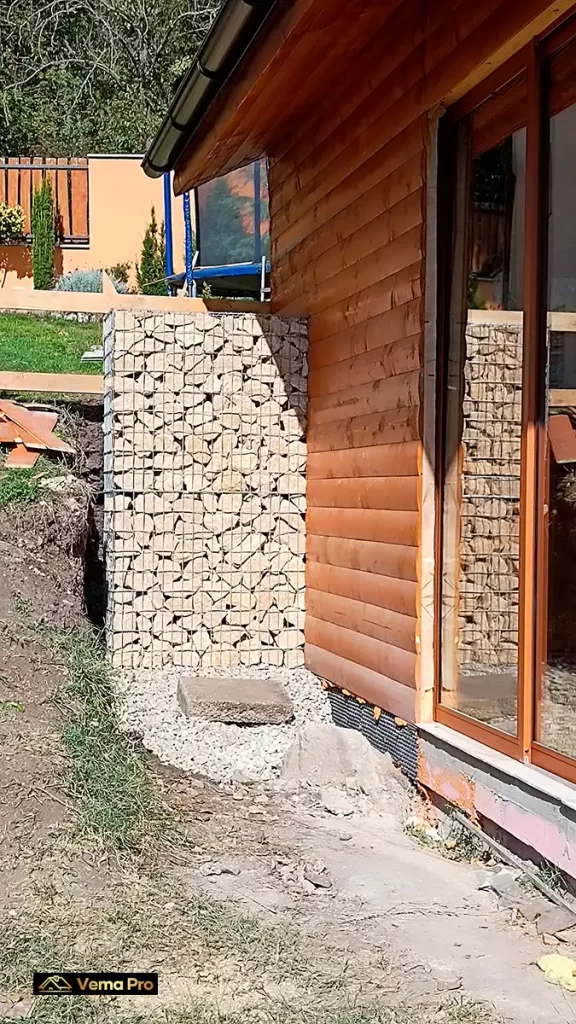 Gabiónové oporné múry Štúrovo