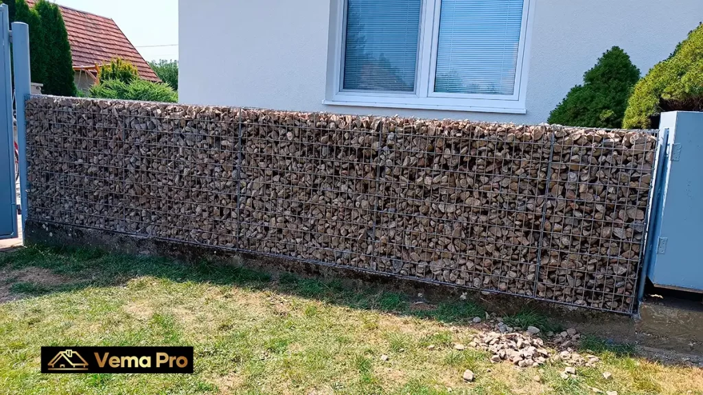 Gabiónové ploty Levice