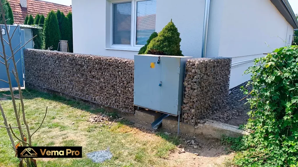 Gabiónové ploty Levice