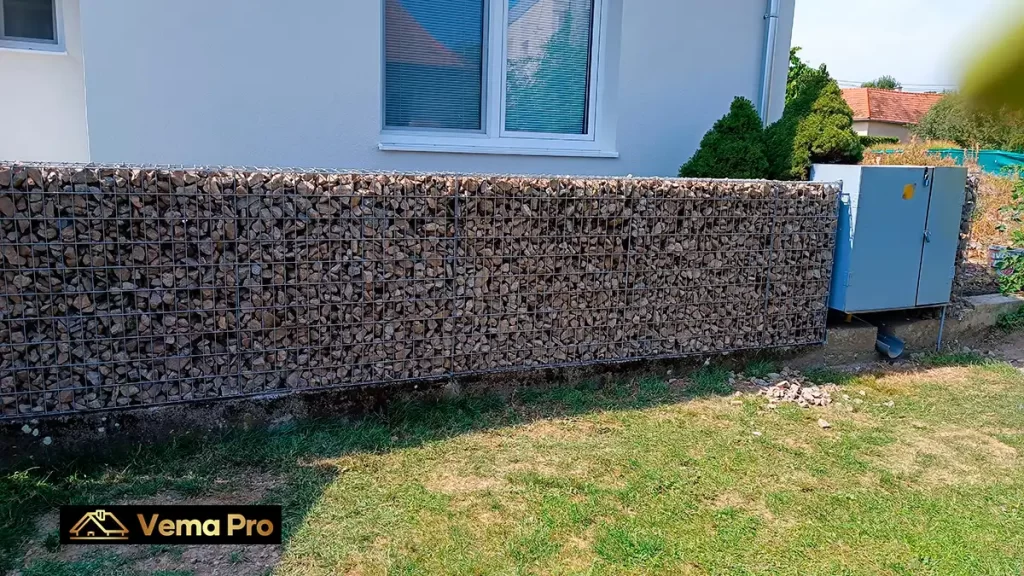 Gabiónové ploty Levice