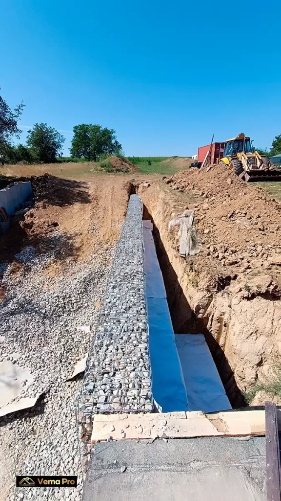 Gabiónové oporné múry Topoľčany