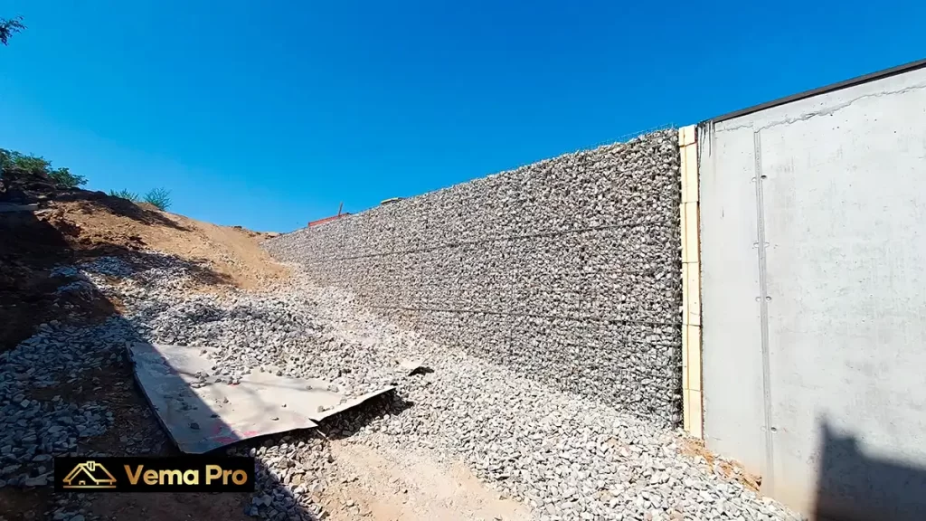 Gabiónové oporné múry Topoľčany