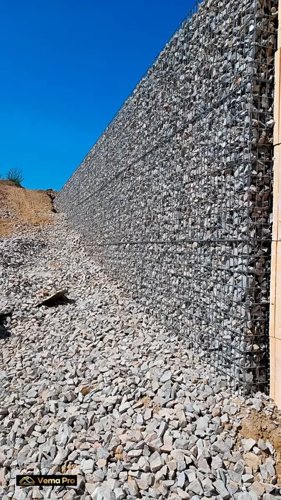 Gabiónové oporné múry Topoľčany