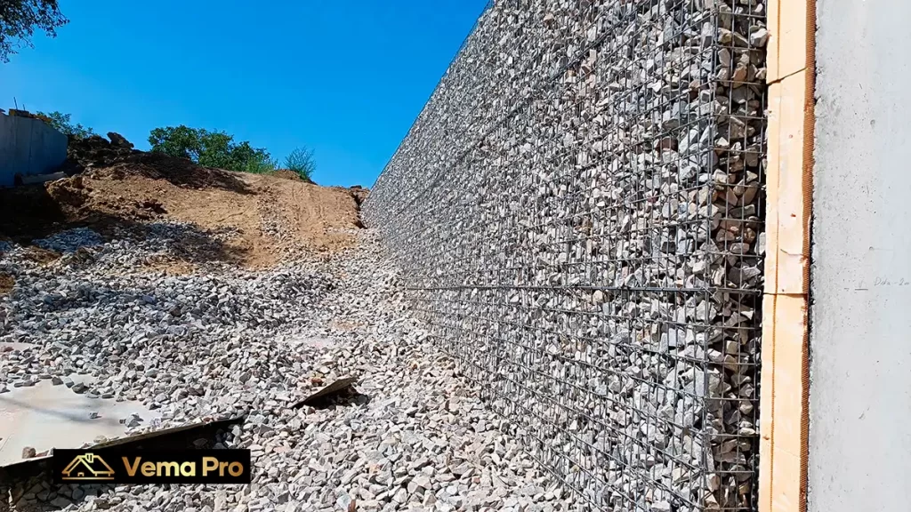 Gabiónové oporné múry Topoľčany