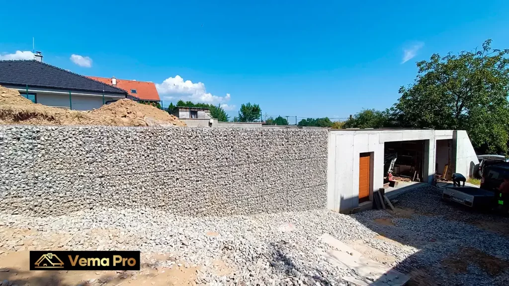 Gabiónové oporné múry Topoľčany