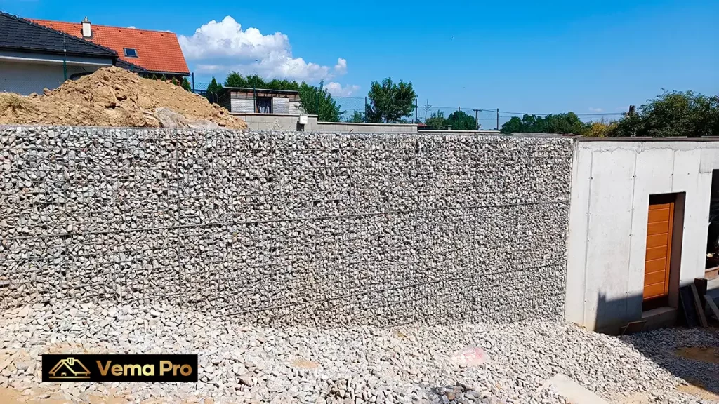 Gabiónové oporné múry Topoľčany