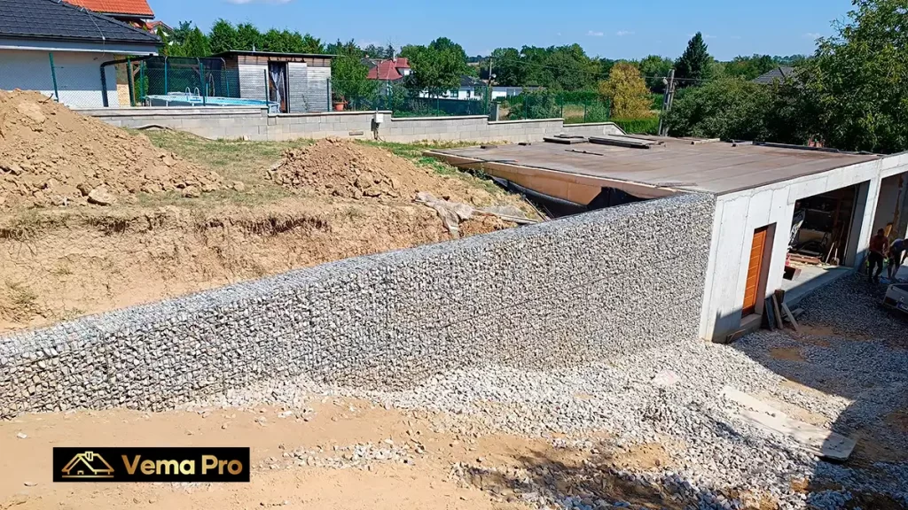 Gabiónové oporné múry Topoľčany