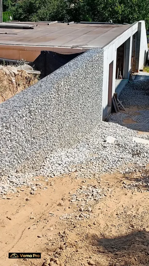 Gabiónové oporné múry Topoľčany