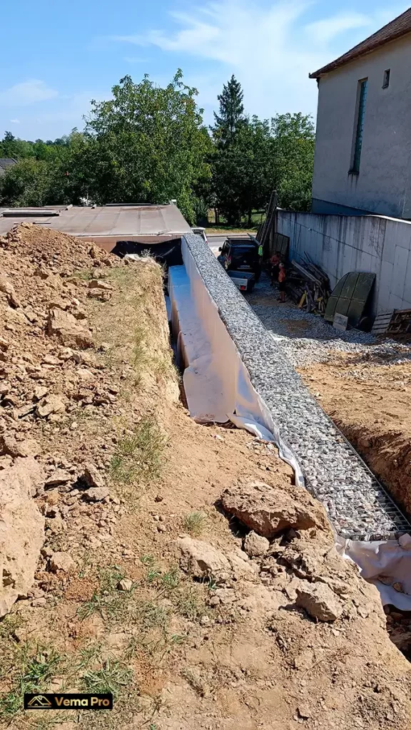 Gabiónové oporné múry Topoľčany