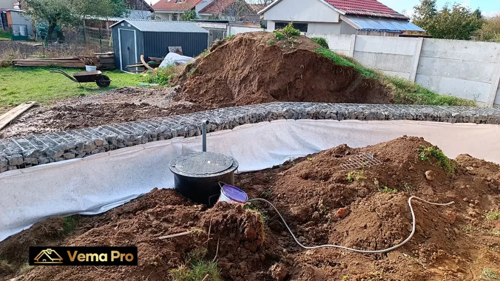 Gabiónové oporné múry Topoľčany