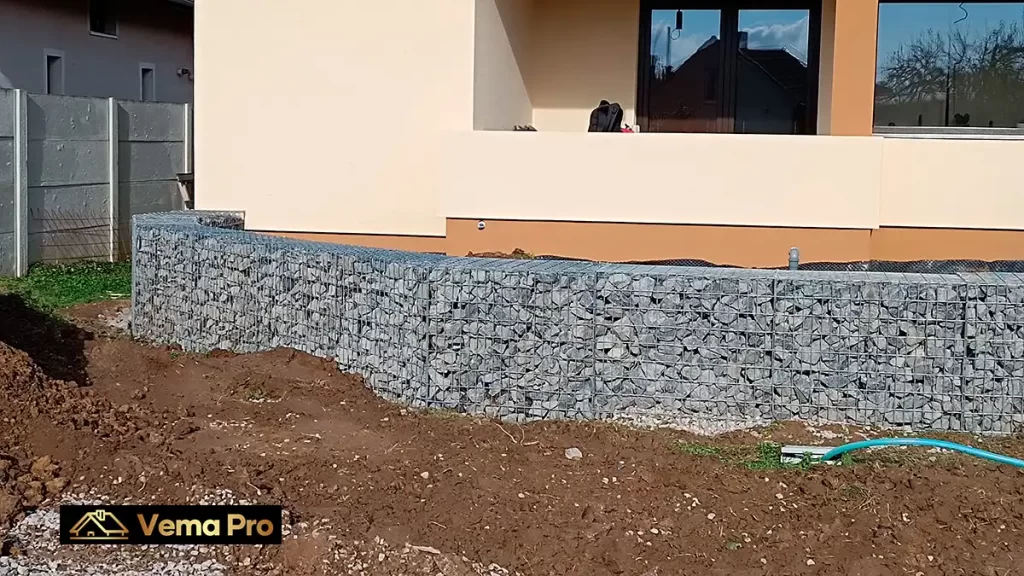 Gabiónové oporné múry Topoľčany