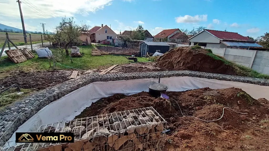 Gabiónové oporné múry Topoľčany