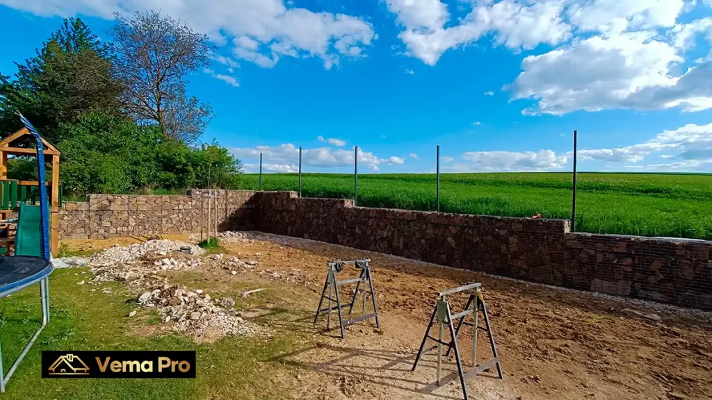 Gabiónové oporné múry Nitra