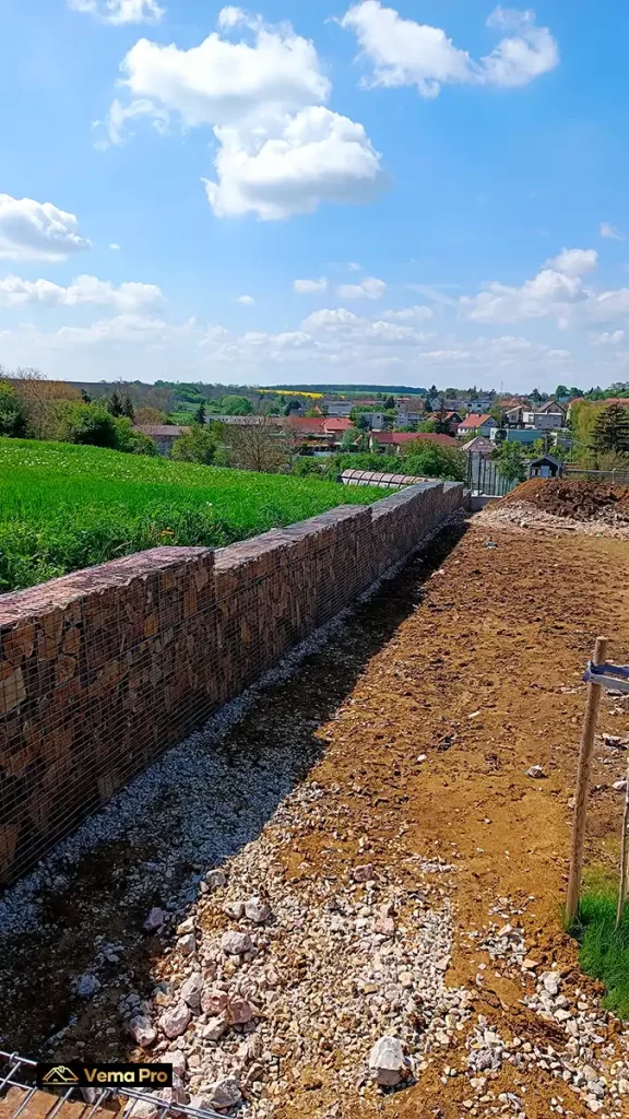 Gabiónové oporné múry Nitra