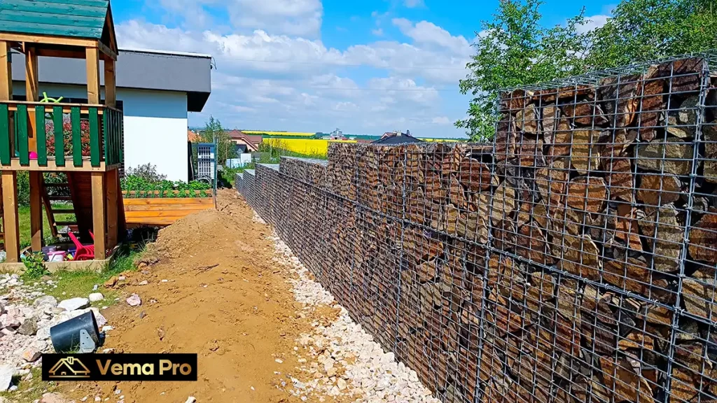 Gabiónové oporné múry Nitra