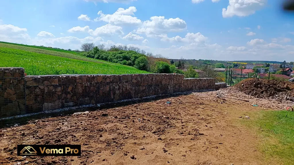Gabiónové oporné múry Nitra