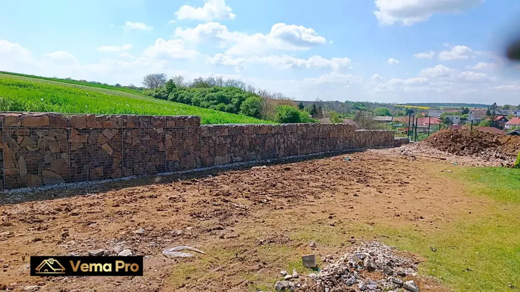 Gabiónové oporné múry Nitra