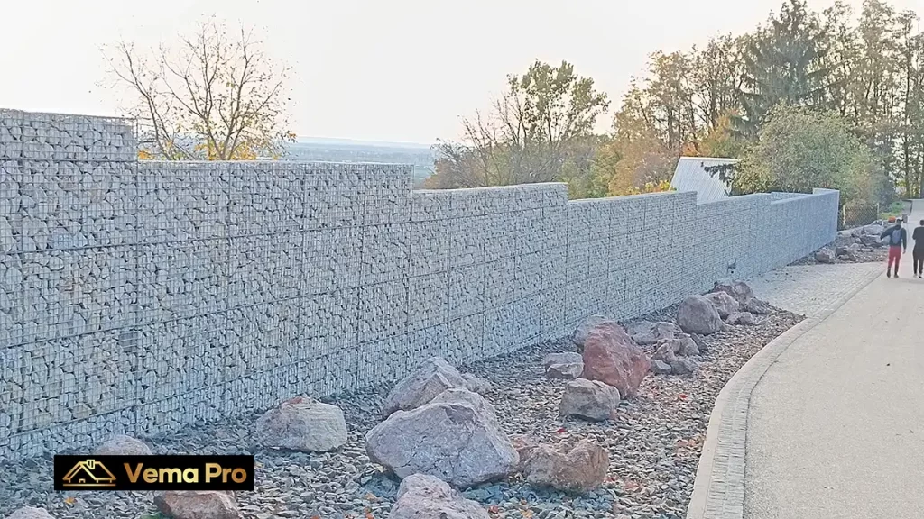 Gabiónové ploty Levice