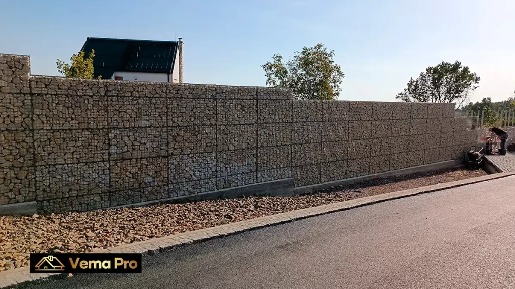Gabiónové ploty Levice