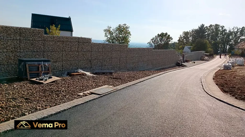 Gabiónové ploty Levice