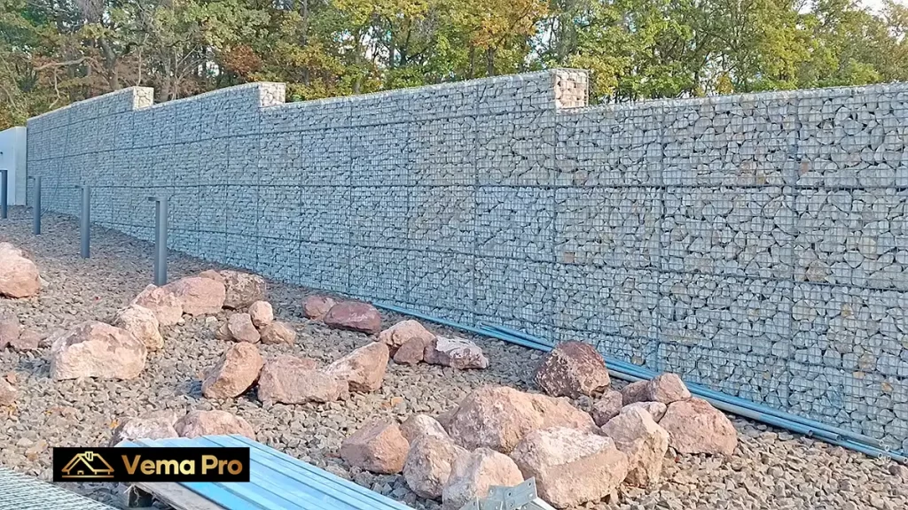 Gabiónové ploty Levice