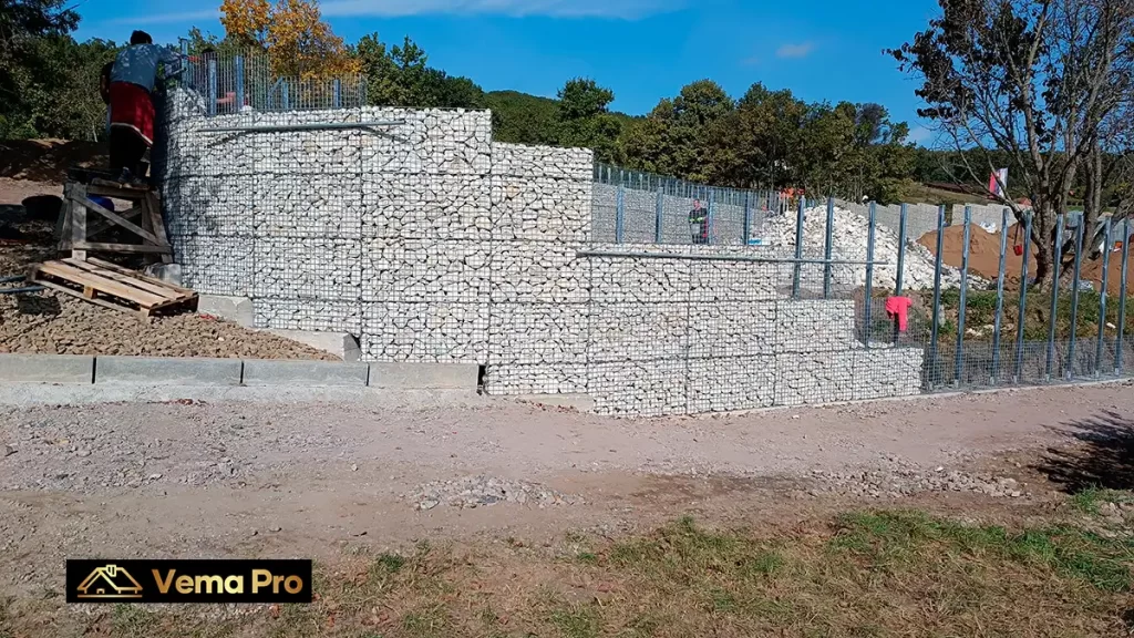 Gabiónové ploty Levice