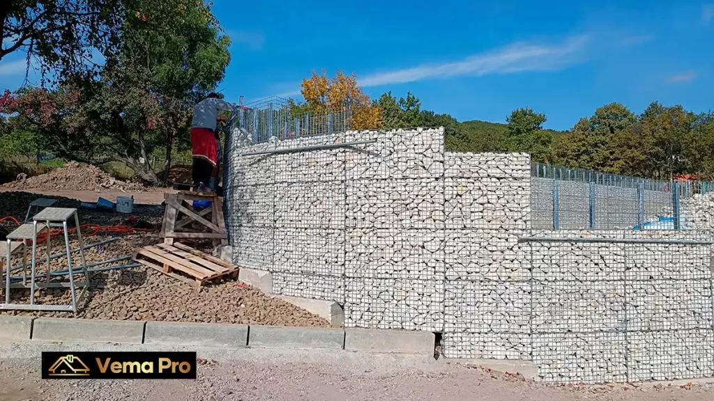 Gabiónové ploty Levice