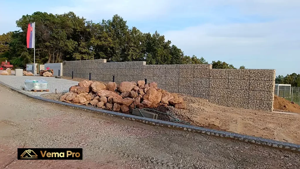 Gabiónové ploty Levice