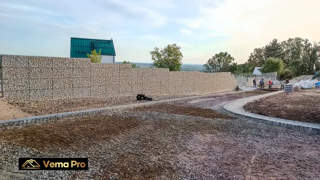 Gabiónové ploty Levice