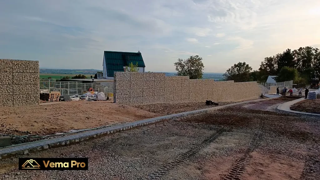Gabiónové ploty Levice
