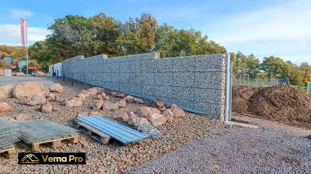 Gabiónové ploty Levice