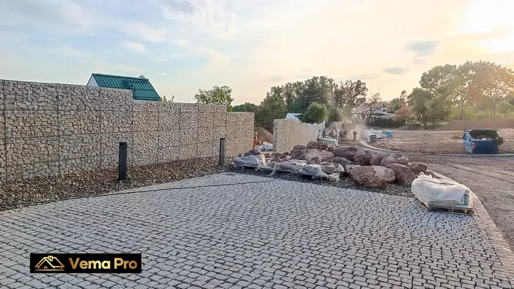 Gabiónové ploty Levice