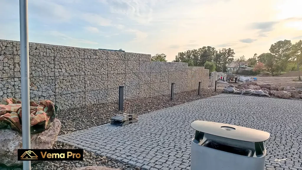 Gabiónové ploty Levice