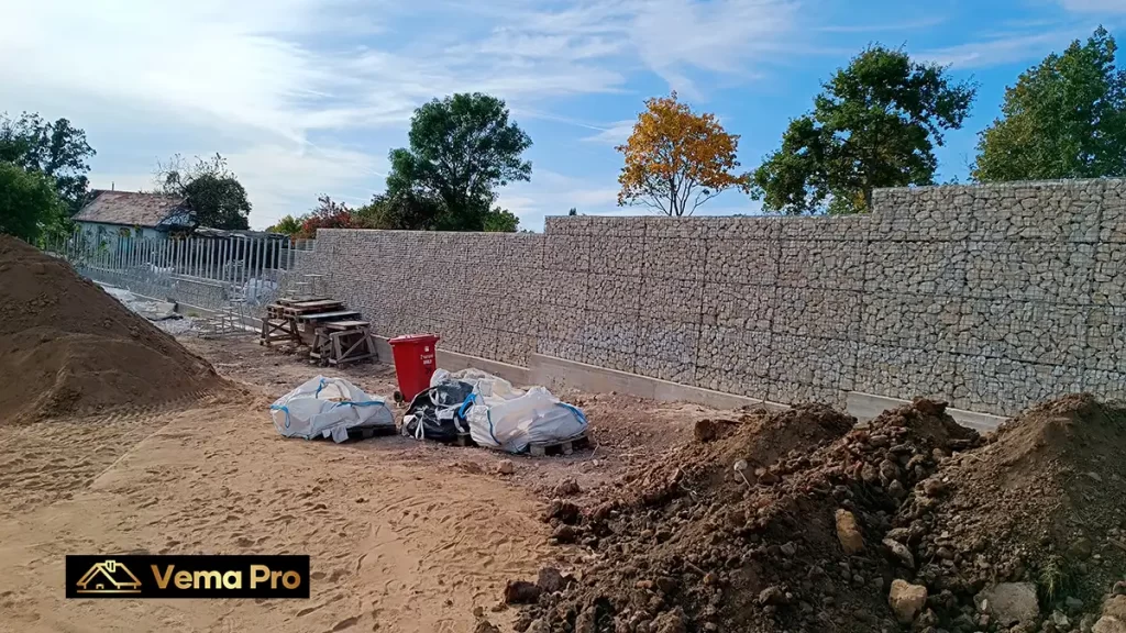 Gabiónové ploty Levice