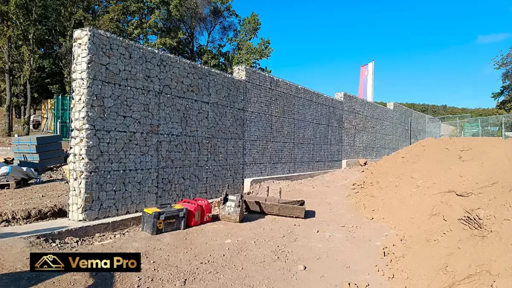 Gabiónové ploty Levice