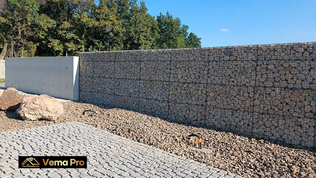 Gabiónové ploty Levice