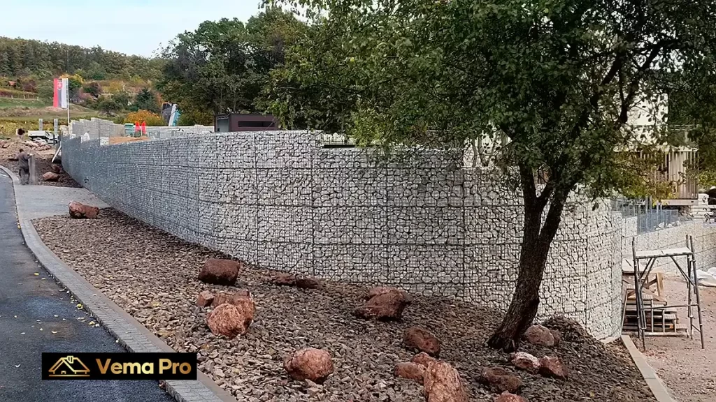 Gabiónové ploty Levice