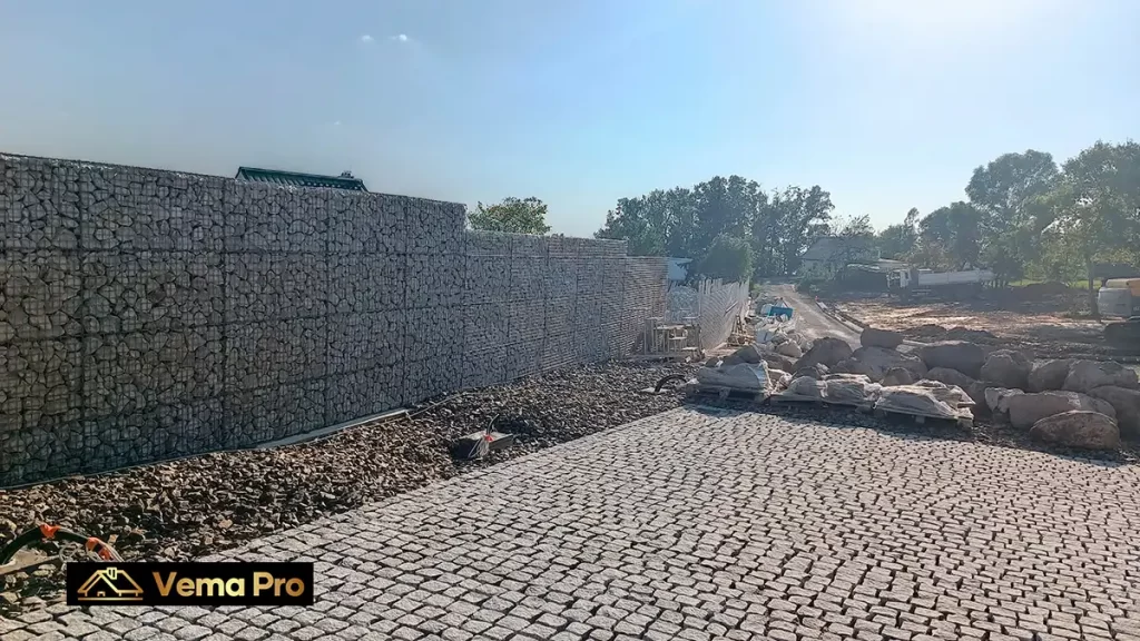 Gabiónové ploty Levice