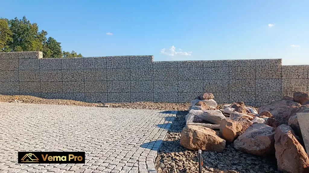Gabiónové ploty Levice