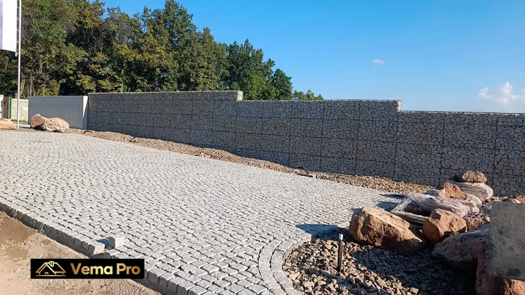 Gabiónové ploty Levice