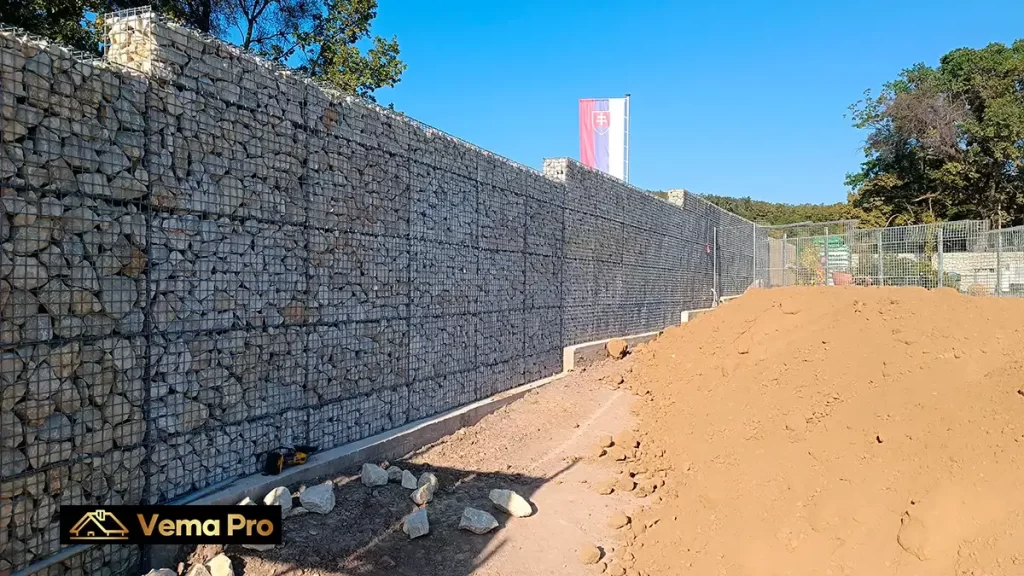 Gabiónové ploty Levice