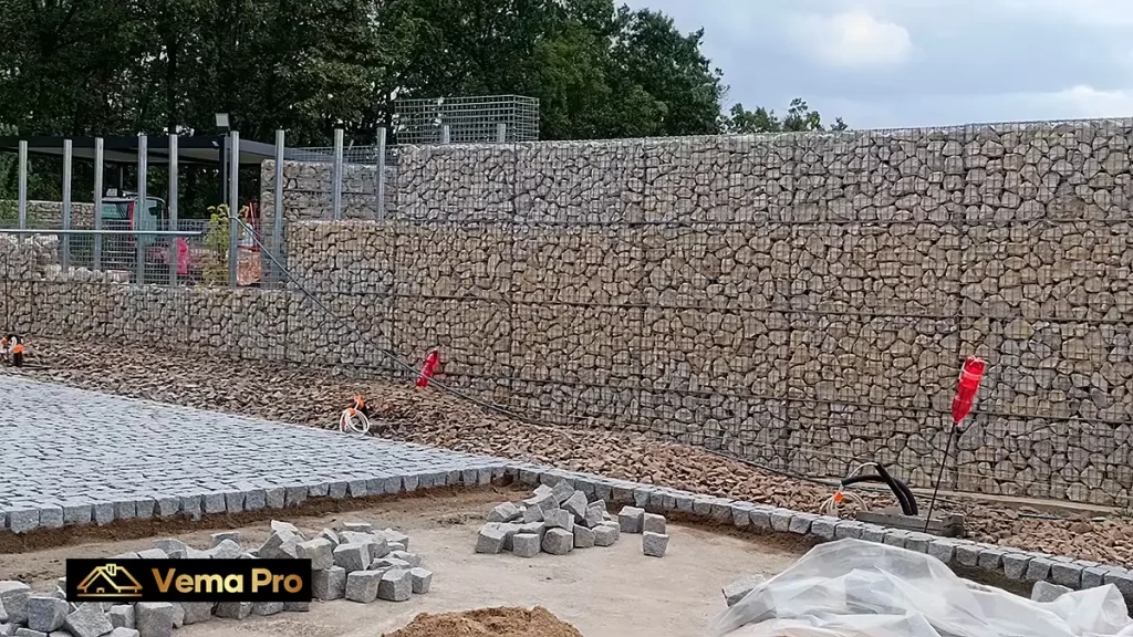 Gabiónové ploty Levice