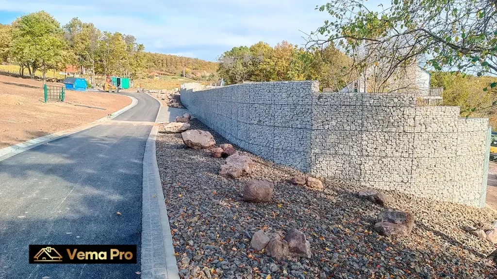 Gabiónové ploty Levice