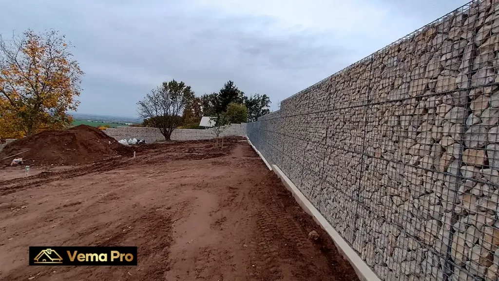 Gabiónové ploty Levice