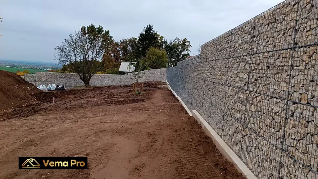Gabiónové ploty Levice