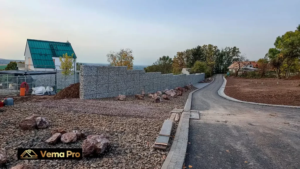 Gabiónové ploty Levice