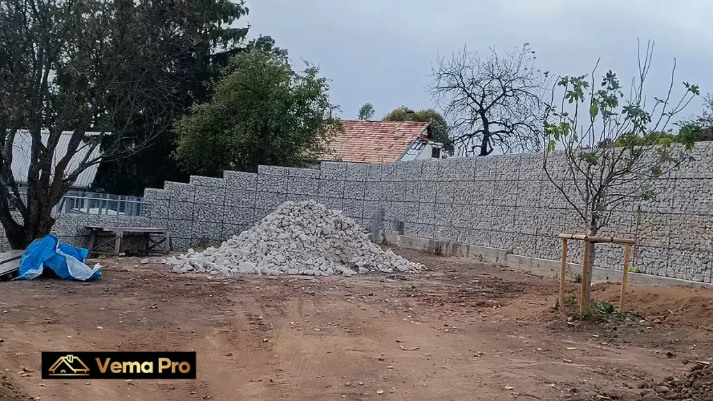 Gabiónové ploty Levice