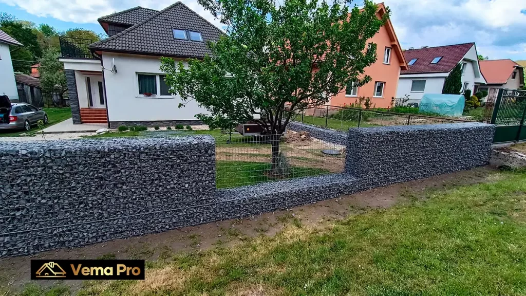 Montáž gabiónov Bánovce nad Bebravou