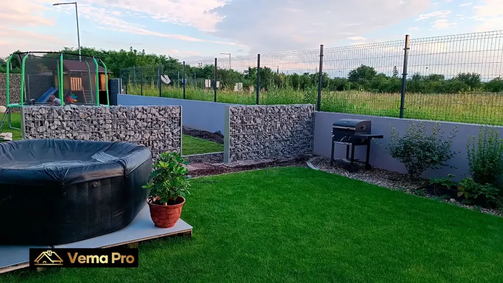 Gabiónové sypané ploty Nitra